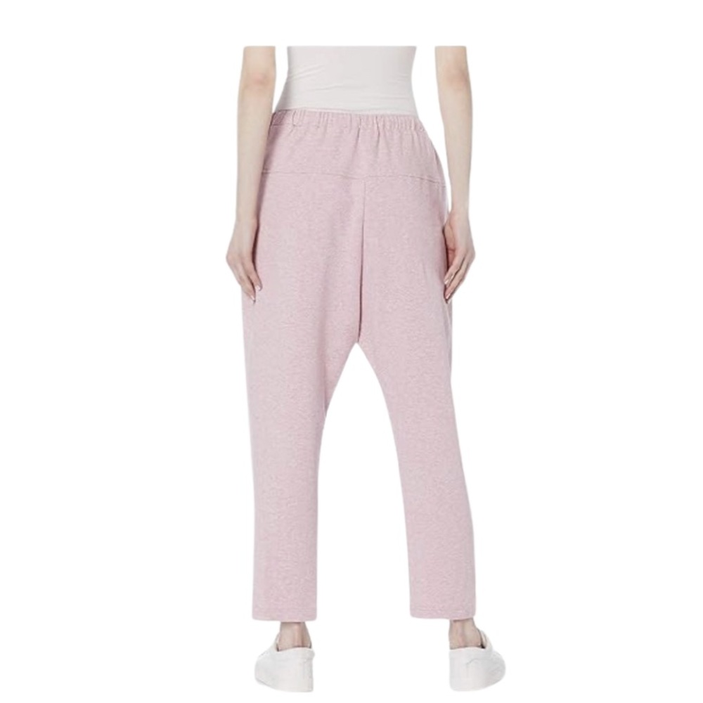 b new york Womens Recycled Drawstring Waist Harem Pant XL in Cabaret Hea… - Picture 2 of 4
